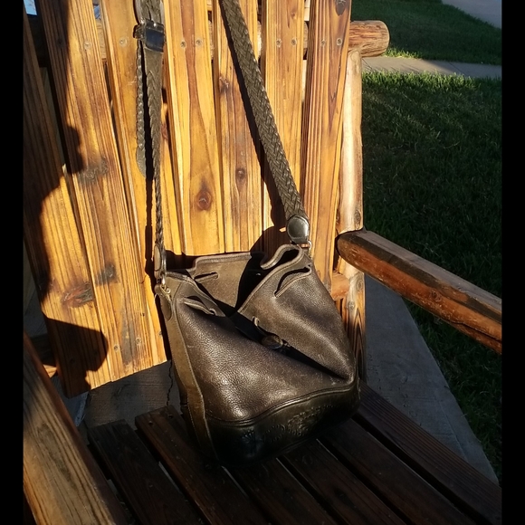 Brighton Hobo/Bucket Bag Black - Picture 2 of 8